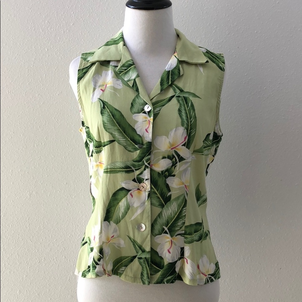 aloha print top